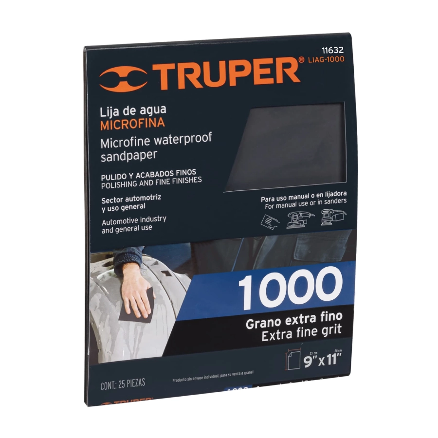 lijas de agua microfinas 11632