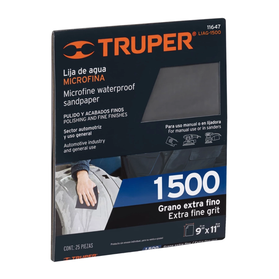 lijas de agua microfinas 11647