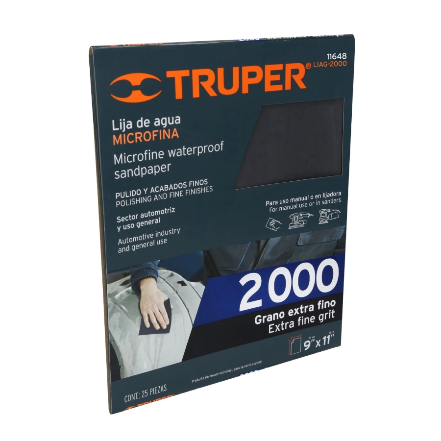 lijas de agua microfinas 11648