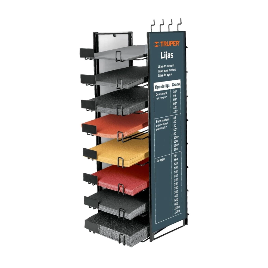 rack para lijas 50208