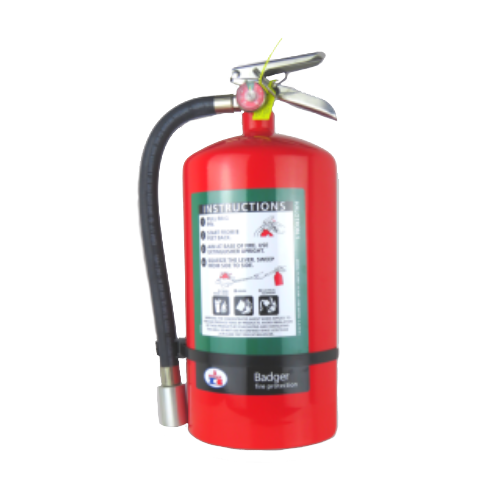 Extintor (BC) de 11 LBS Halotron de 10.4kg – Badger
