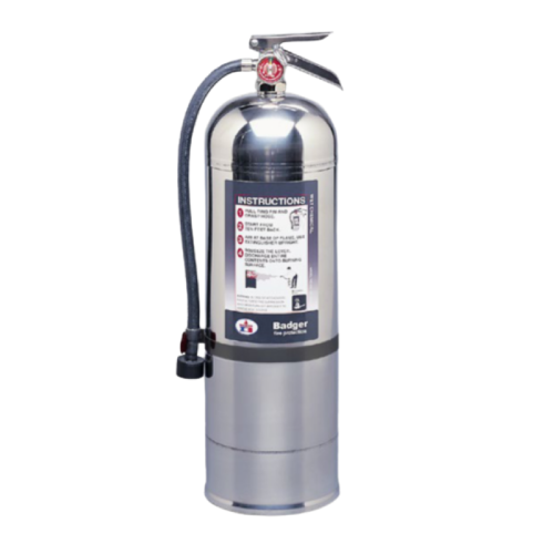 Extintor H2O (K) de 2.5GLS de 9.46LTS – Badger