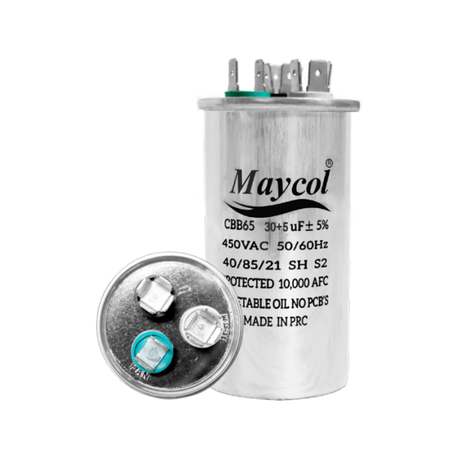 capacitor a/a 30+5 mfd - hy-a30+5 capacitor a/a 30+5 mfd - hy-a30+5