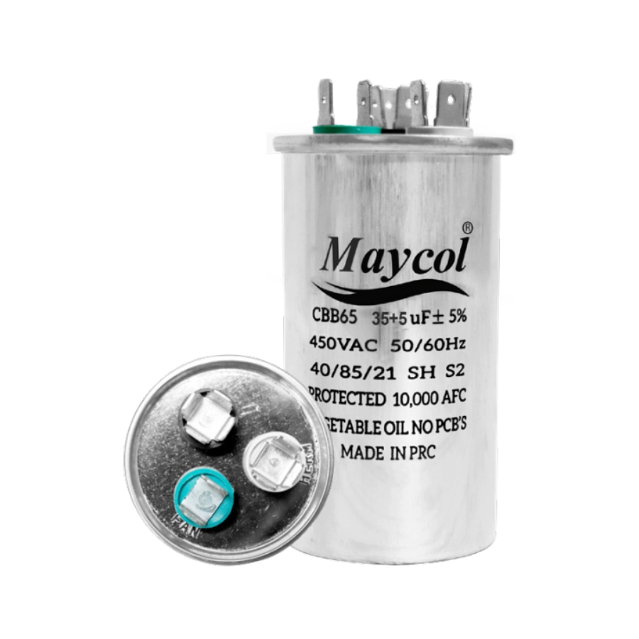 capacitor a/a 35+5 mfd - hy-a35+5 capacitor a/a 35+5 mfd - hy-a35+5