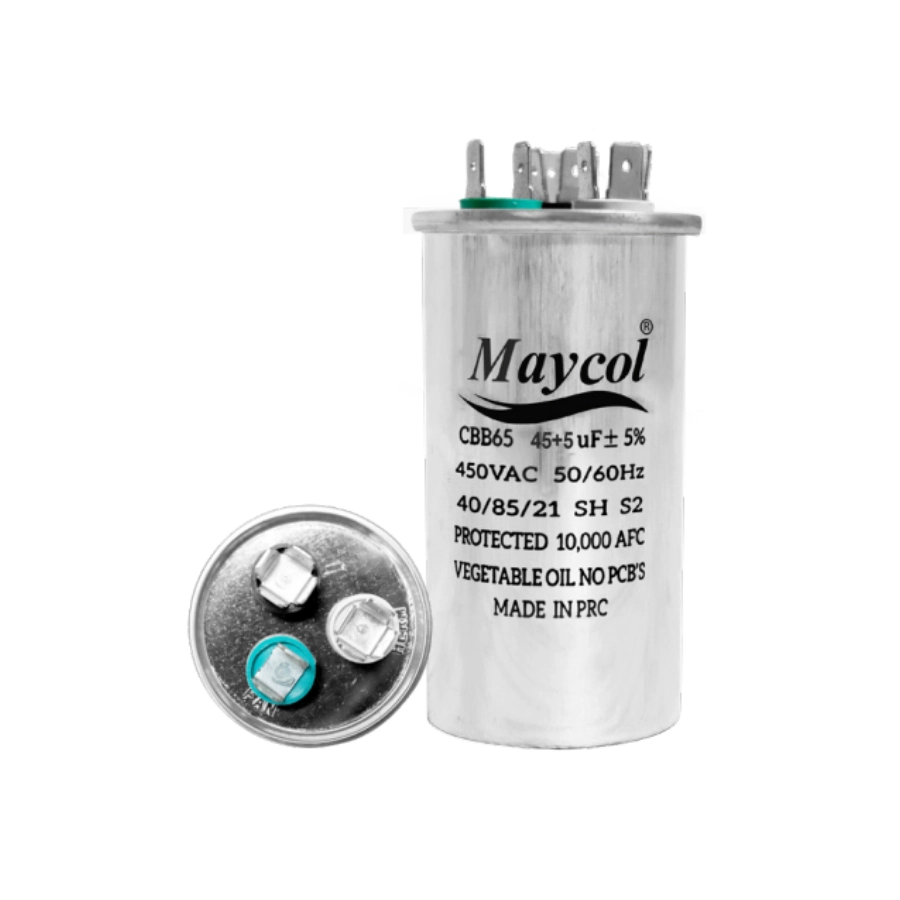 capacitor a/a 45+5 mfd - hy-a45+5 capacitor a/a 45+5 mfd - hy-a45+5