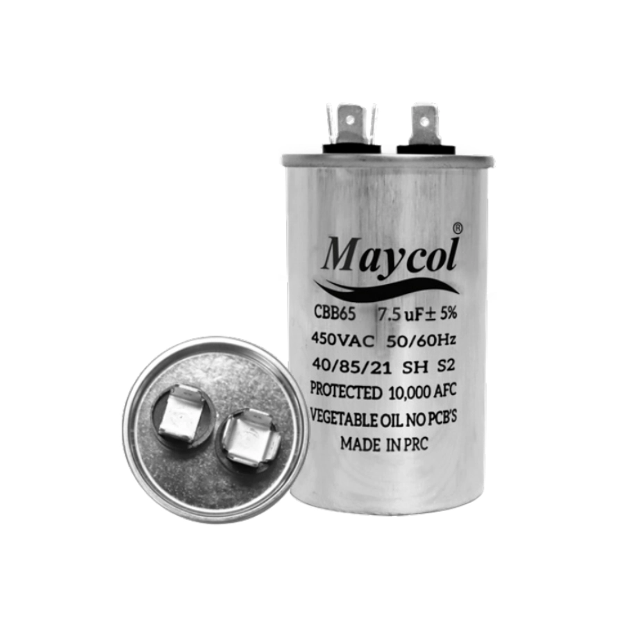 capacitor de 7.5 mfd - hy-a7.5 capacitor de 7.5 mfd - hy-a7.5