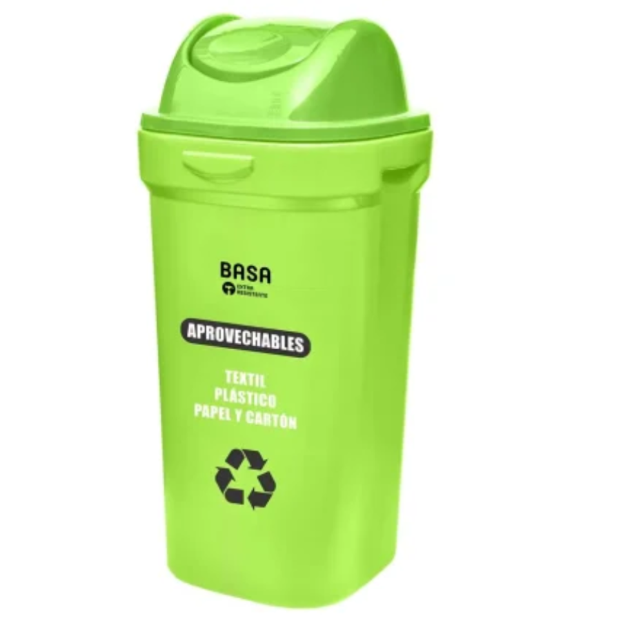 Papelera Bodeguita Vaivén 50 Lt - Ecobasa Papelera Bodeguita Vaivén 50 Lt - Ecobasa