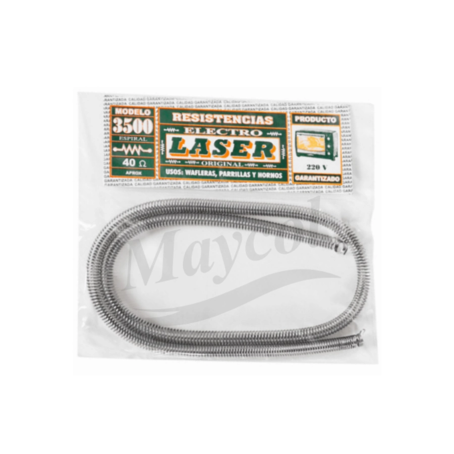 resistencia mod 3500 espiral - nac-025