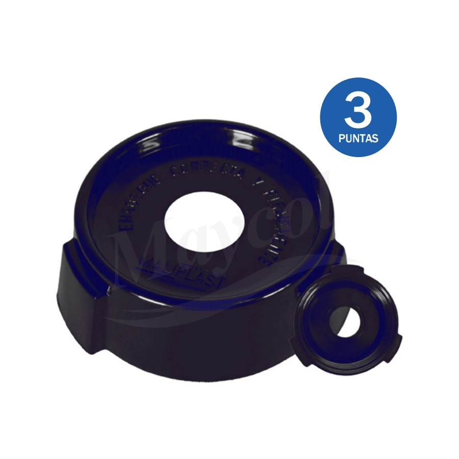 rosca 3 puntas maliplast - mal-016