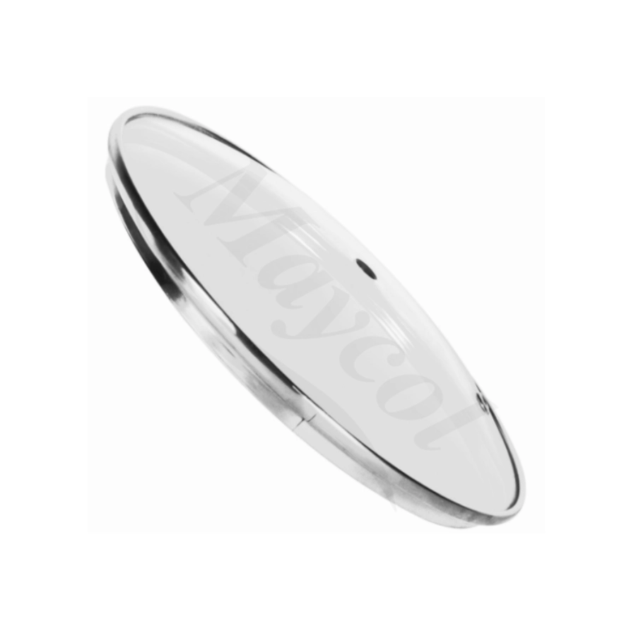 tapa de vidrio con pestaña de 28 cm - lid-0028