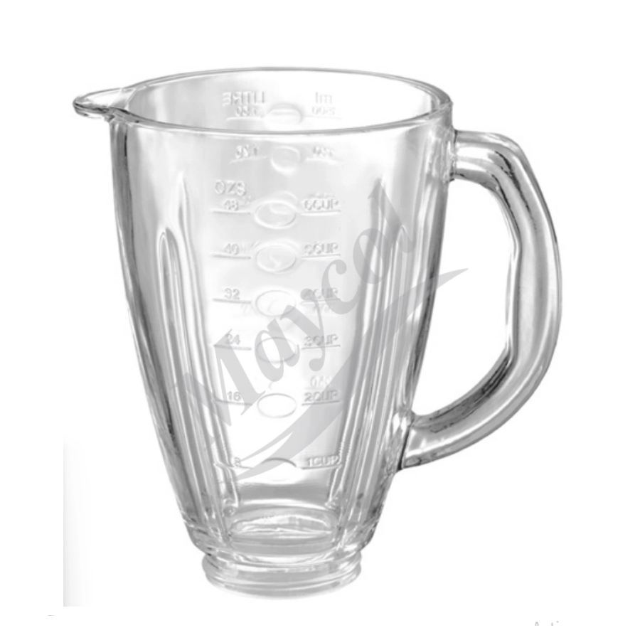 vaso de vidrio de 1.50l para black & decker digital - g-112