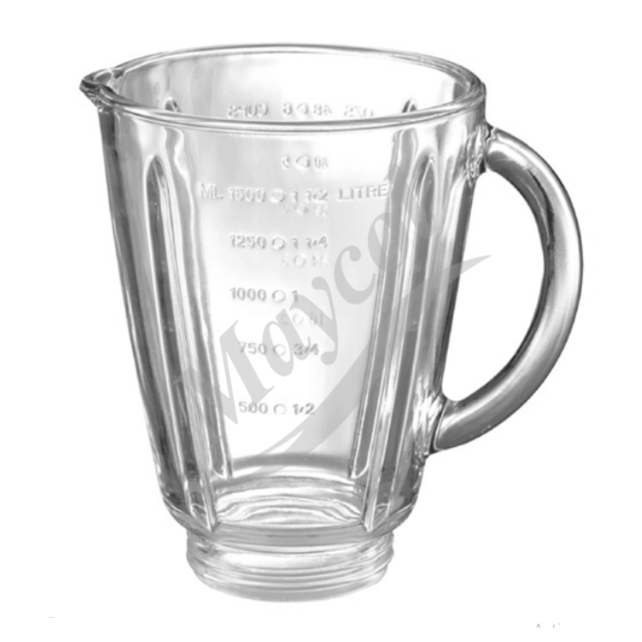 vaso de vidrio de 1.50l para thomas th500 - g-124