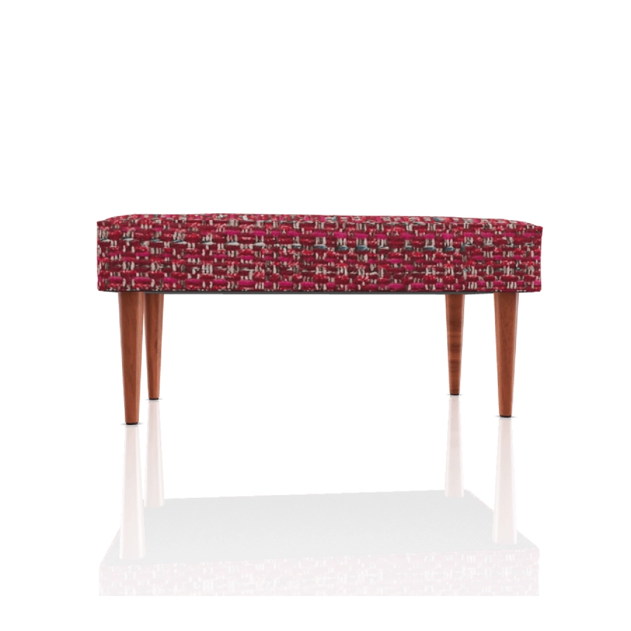 banqueta diana tela vesubio granate