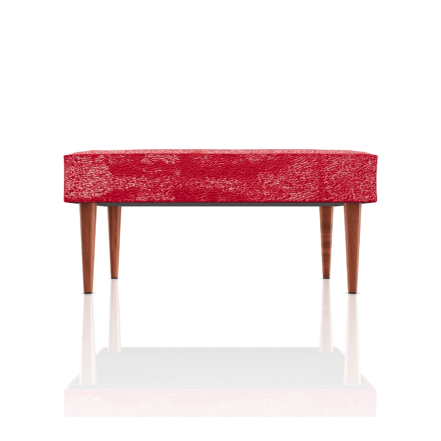 banqueta diana ultra cuero rojo cereza 27