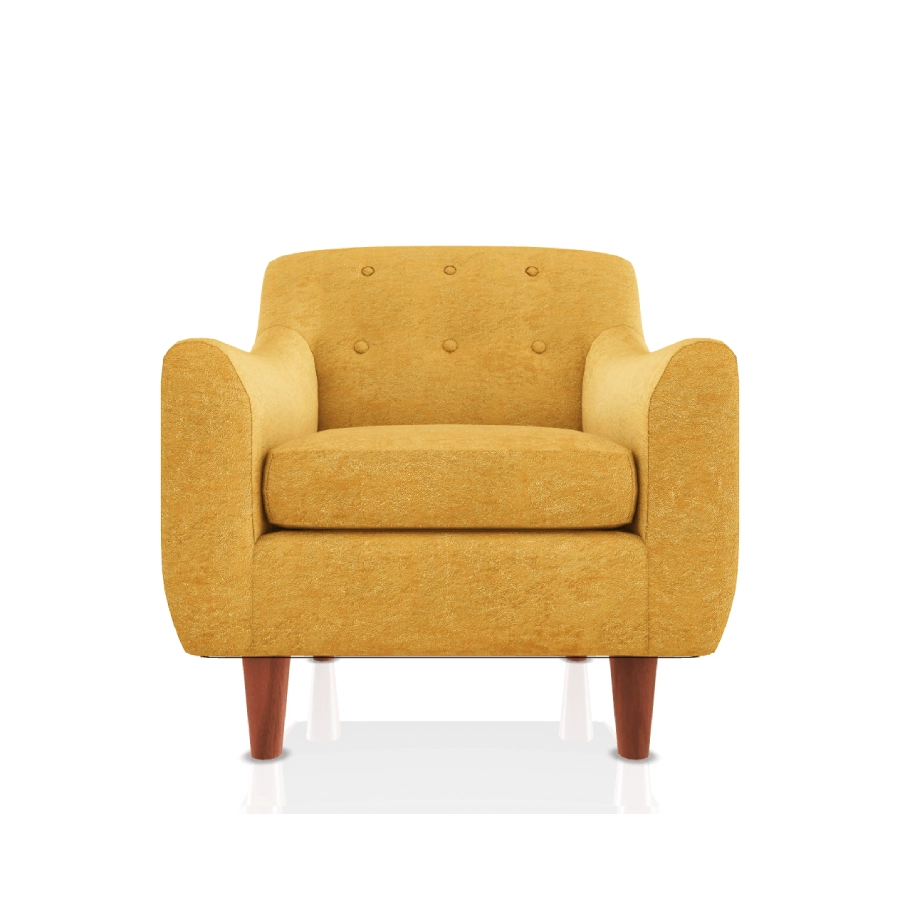 butaca ismael tela microfibra italy amarillo