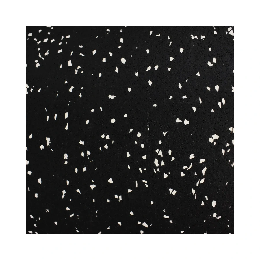 piso gym matting 6mm negro blanco