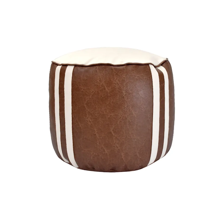 puff tambor beige/natural