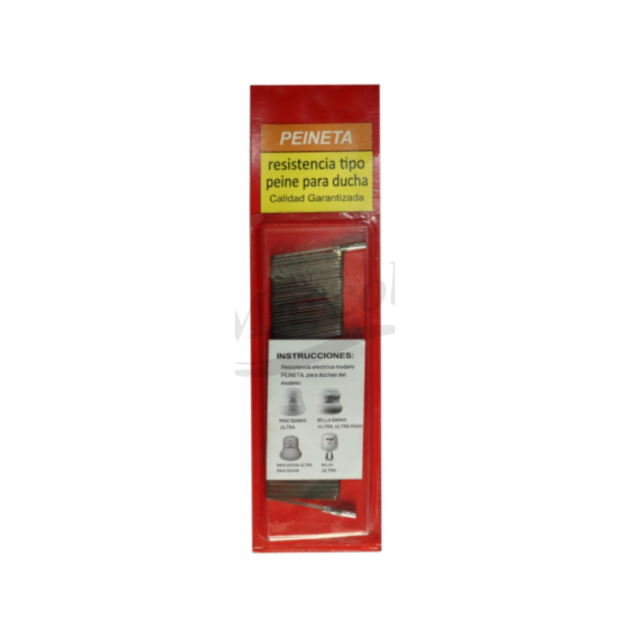 resistencia el&eacute;ctrica peineta grande terminal tipo enchufe x 220v - nac-552-2