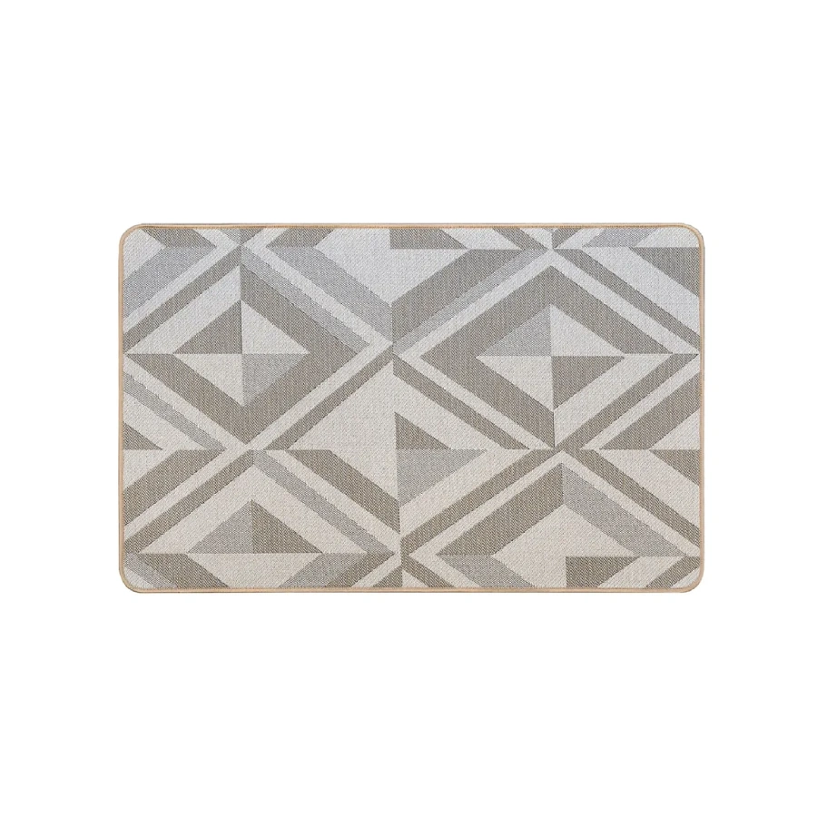 tapete poliester prisma 75x45cm beige