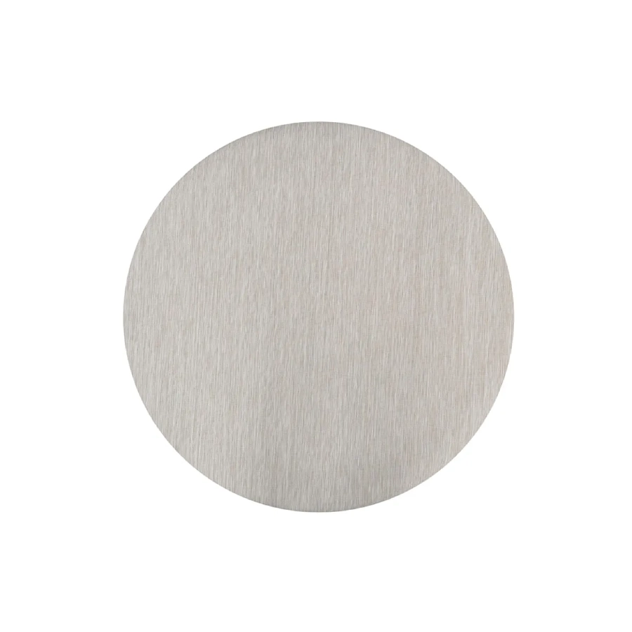 zeletto alfombra p/exterior ankara circ 1x1 mts beige oscuro