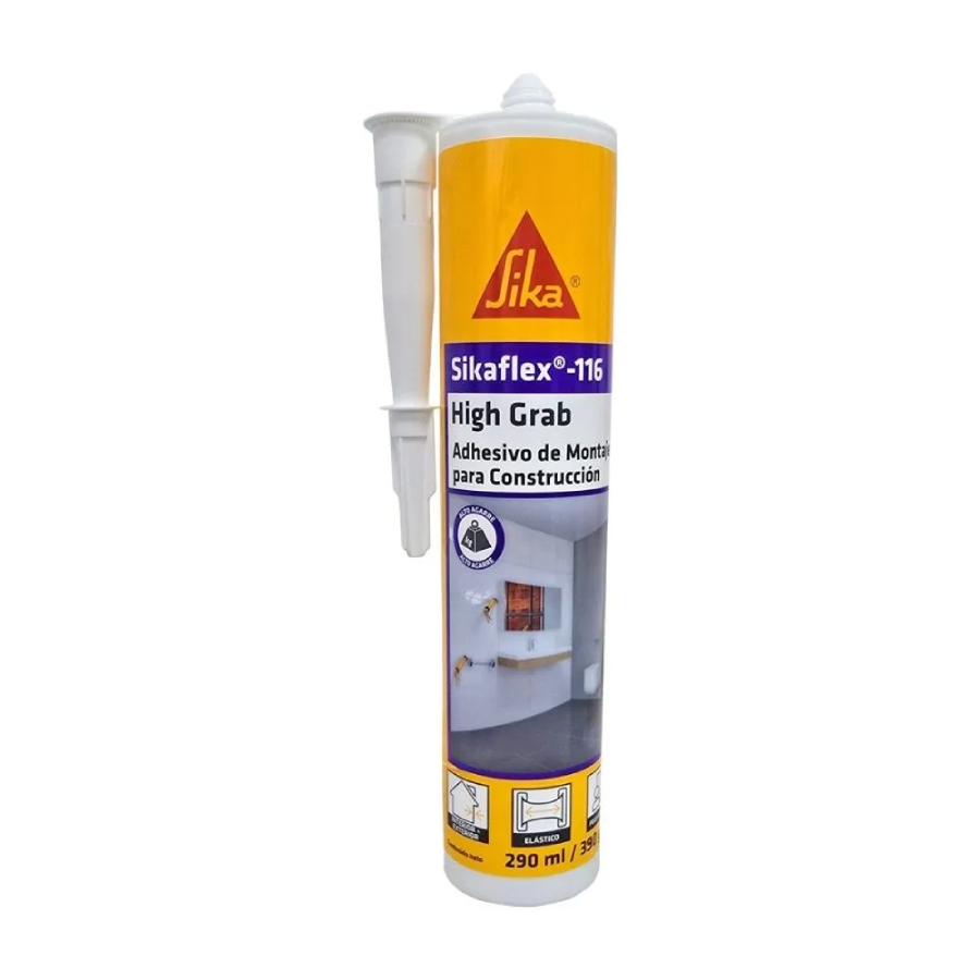 Sikaflex-116 blanco 290ml - Adhesivo para construcción