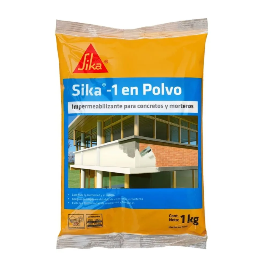 Sika-1 Impermeabilizante de Concreto en Polvo 1Kg