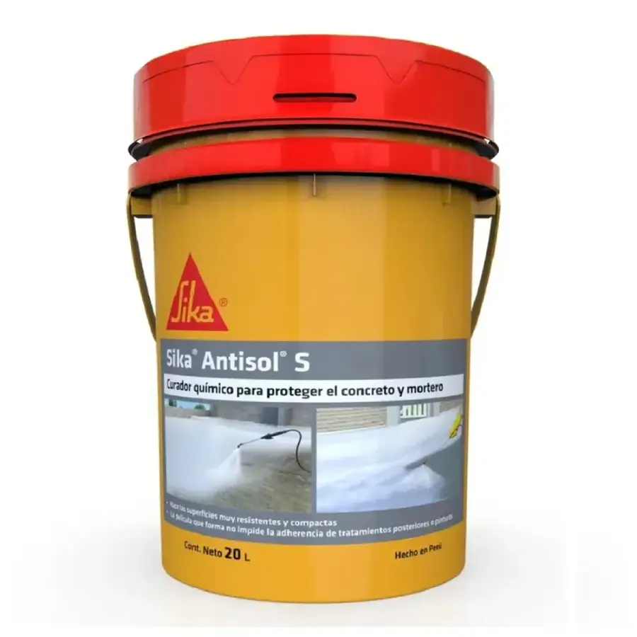 Sika antisol S 20 L Curador liquido para concreto fresco