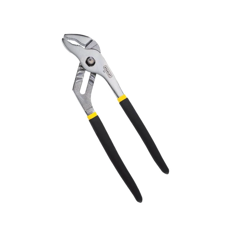 alicate pico de loro mango negro de 12" 84-021