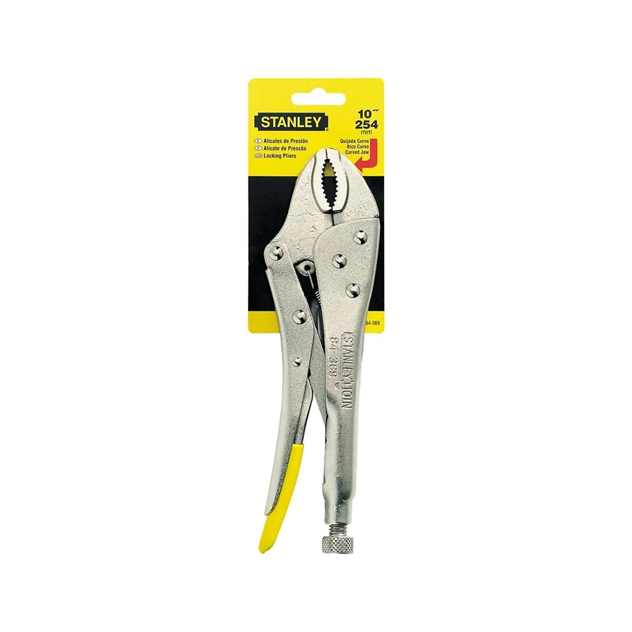 alicate presion curvo de 10" 84-369