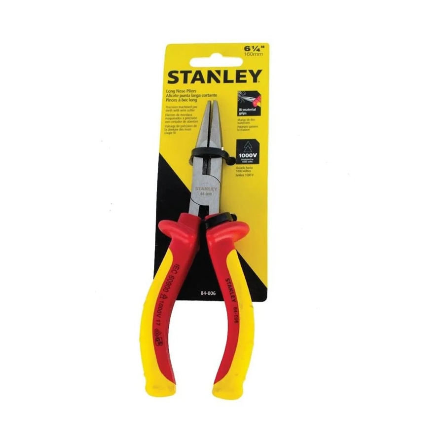 alicate punta larga maxsteel 1000v de 6" 84-006