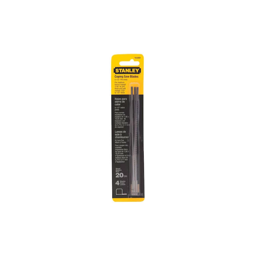 hoja para sierra para arco de calar 6-1/2" jgo x 4pz 15-059