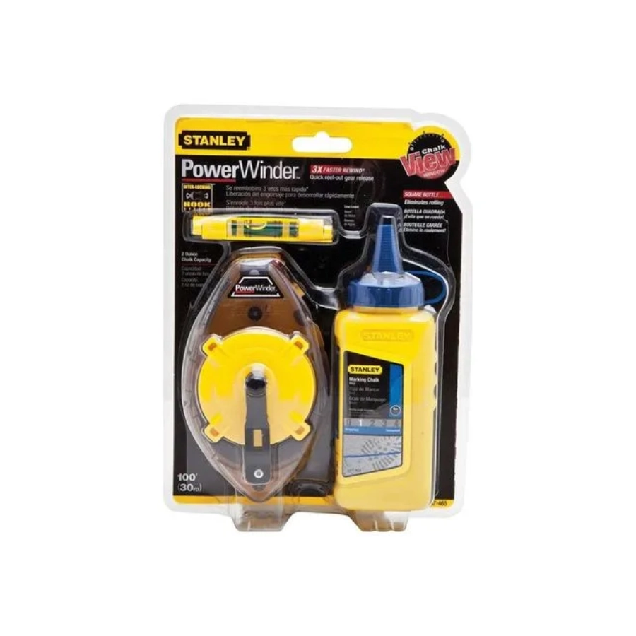 tizalinea 30m powerwinder + mini nivel 47-464