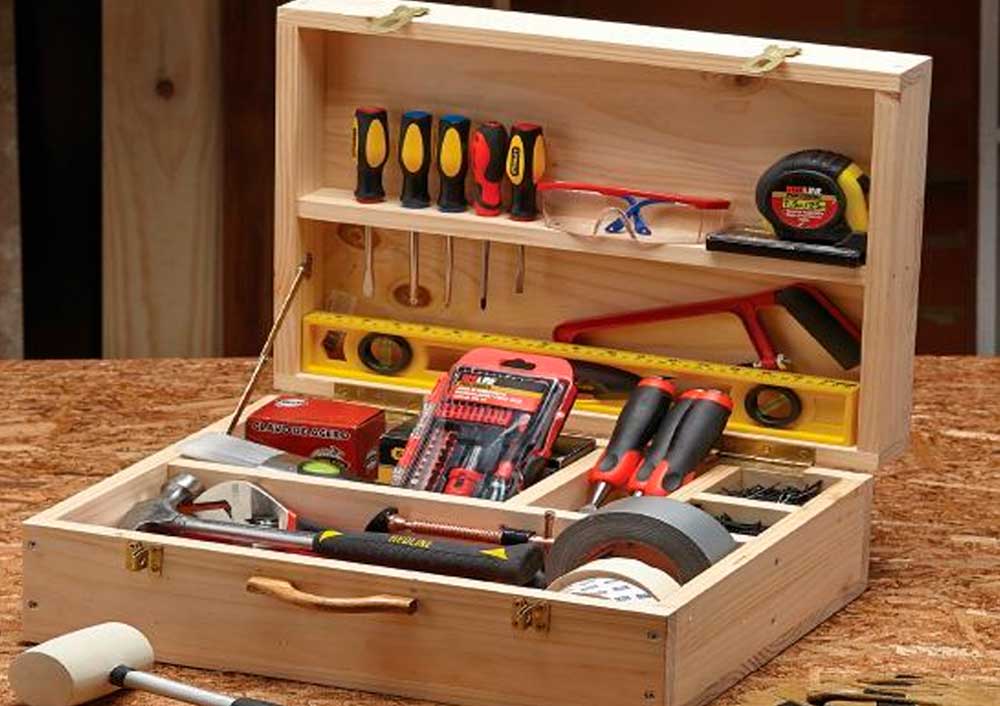 nada prosa Lustre Cómo hacer una caja de herramientas de madera casera — Grupo Casa Lima