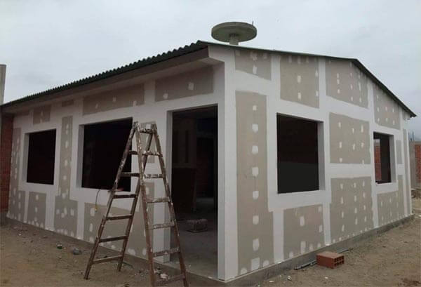 Construccion de Casas de Drywall de un Piso
