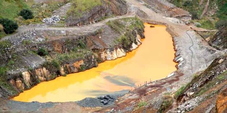 La contaminación minera: causas, efectos y principales impactos — E ...