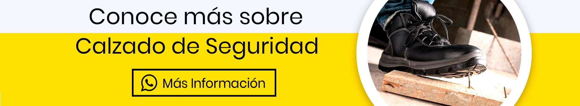 Conoce calzado de seguridad