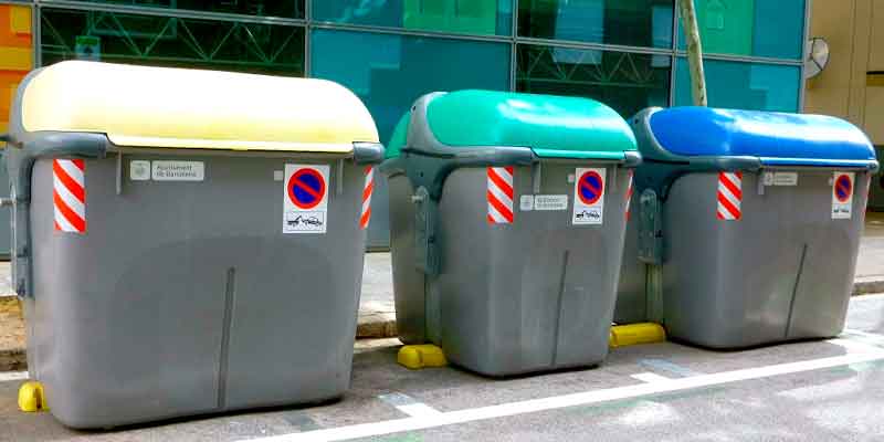 Contenedores de Reciclaje: Tipos y Colores Contenedores de Reciclaje: Tipos y Colores