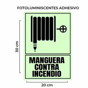 Venta De Señalética Manguera Contra Incendio Fotoluminiscente con Base por Mayor Perú