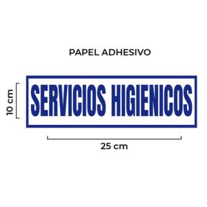 Venta de Señalética Servicios Higiénicos Papel en Lima