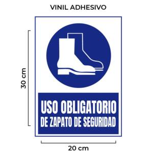 Venta de Señalética Uso Obligatorio de Zapato de Seguridad por Mayor en Lima