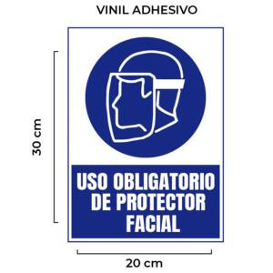 Venta de Señalética Uso Obligatorio Protector Facial por Mayor en Lima