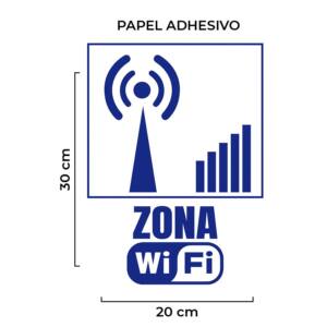 Venta de Señalética Zona Wifi en Lima